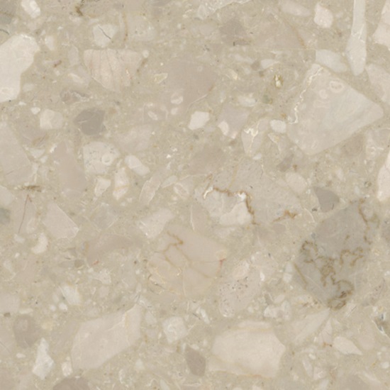 a close-up of Terrazzo Botticino