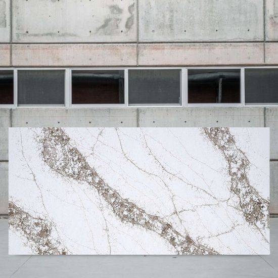 CRL Quartz Pantheon Bronze slab