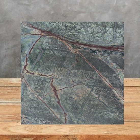 Rainforest Green Marble sample