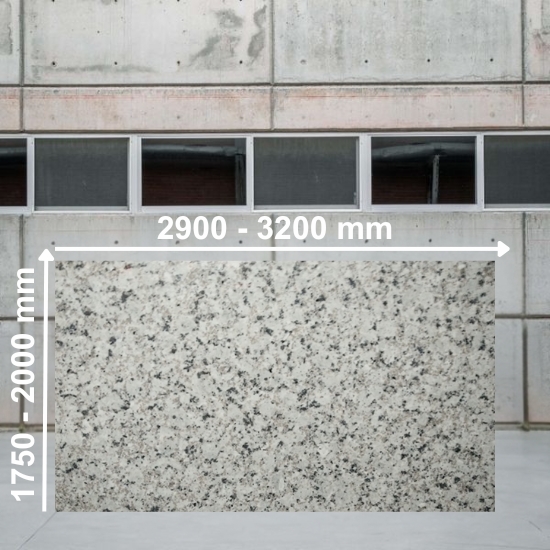 an image of a Bianco Perla Granite slab