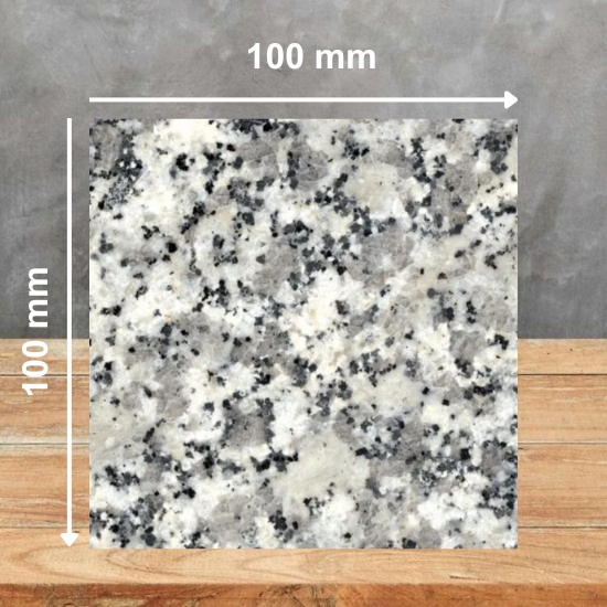 an imag of a Bianco Perla Granite slab