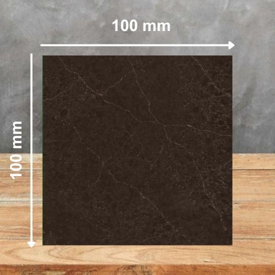 an image of a Silestone Chateau Brown sample