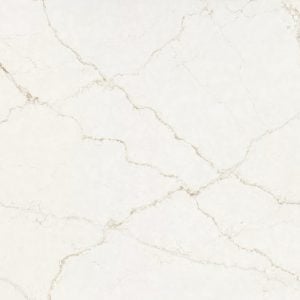 a close-up of Silestone Blanc Elysee