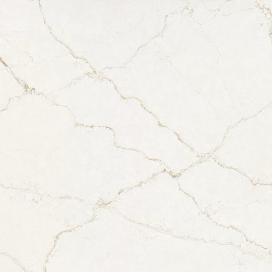 a close-up of Silestone Blanc Elysee