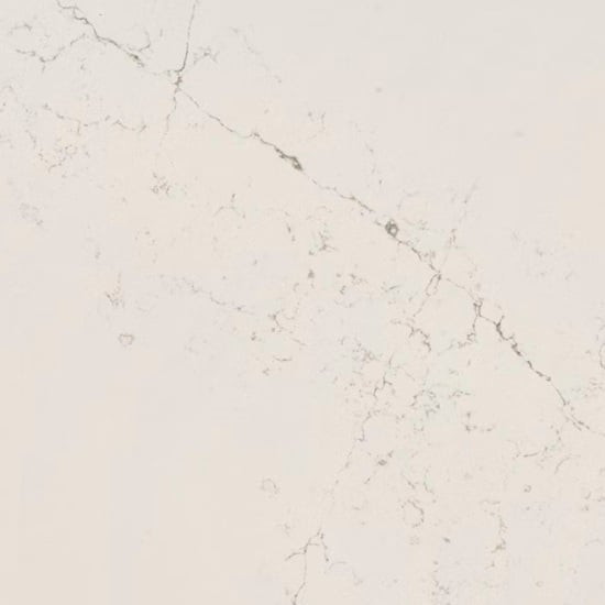 a close-up of Silestone Siberian Frost mineral surface