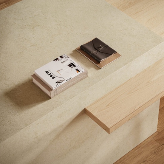 Caesarstone Marenstone worktop close-up