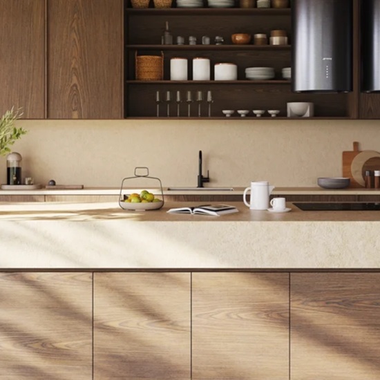 Caesarstone Marenstone porcelain kitchen worktops