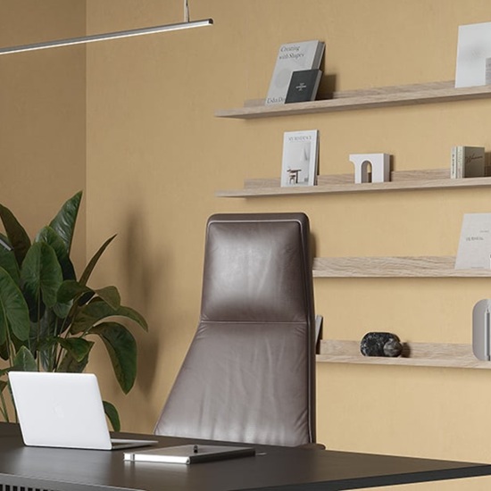 Sapienstone Balance Ochre office wall