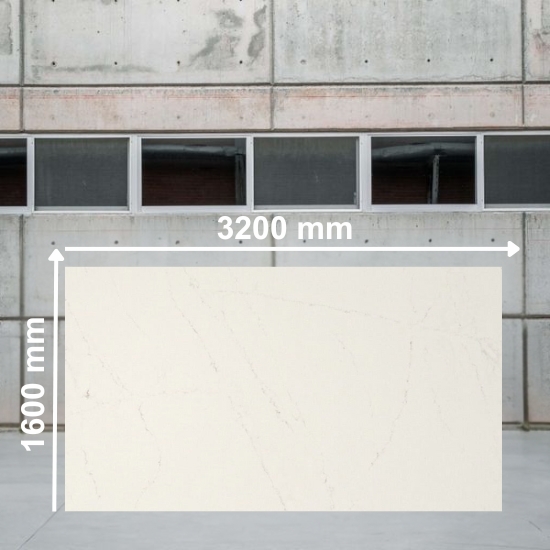 Caesarstone Aterra Blanca slab