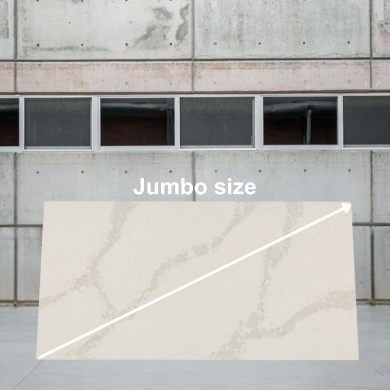 an image of a Caesarstone Calacatta Nectar slab