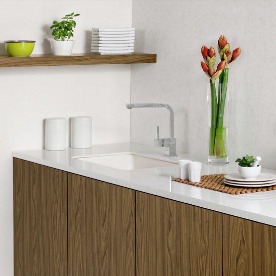 Caesarstone Pure White countertop