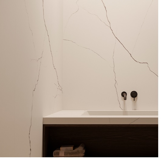 Inalco Brazza bathroom worktop