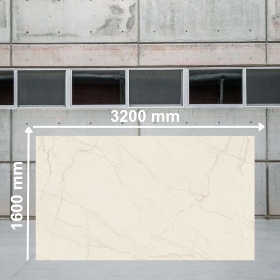 an image of a Sapienstone Crema Avorio slab