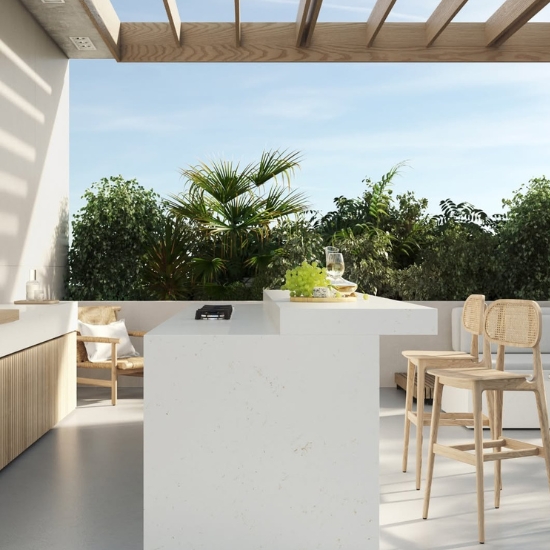 Compac Petra Lioz outdoor worktop