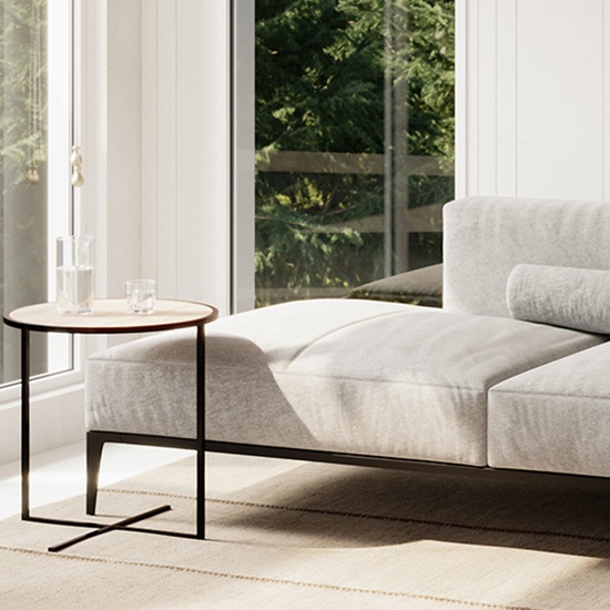 Compac Petra Lioz terrazzo table top