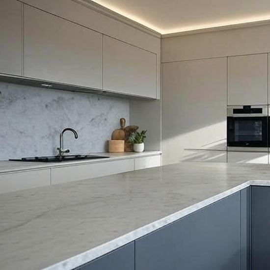 Taj Mahal Quartz kitchen worktop