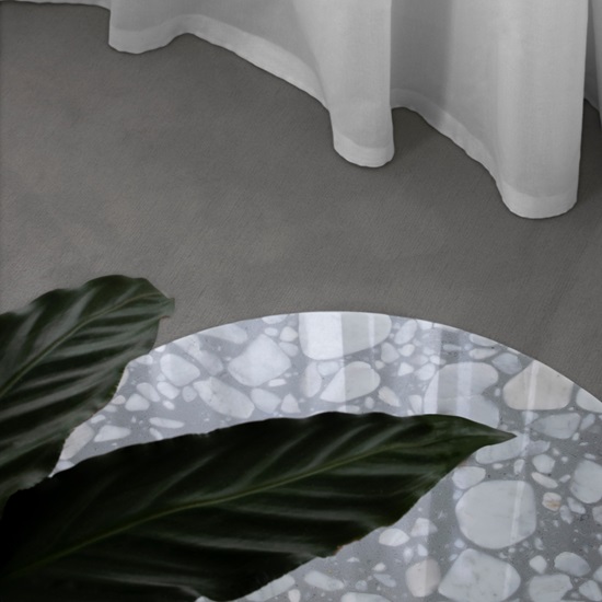 Terrazzo Palladio Griso tabletop