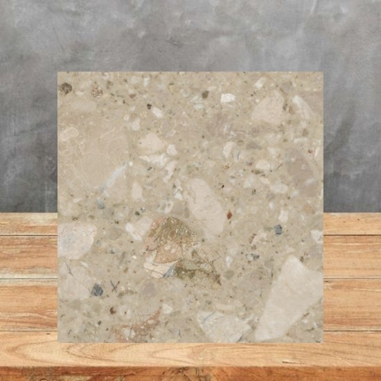 Terrazzo Breccia Aurora sample