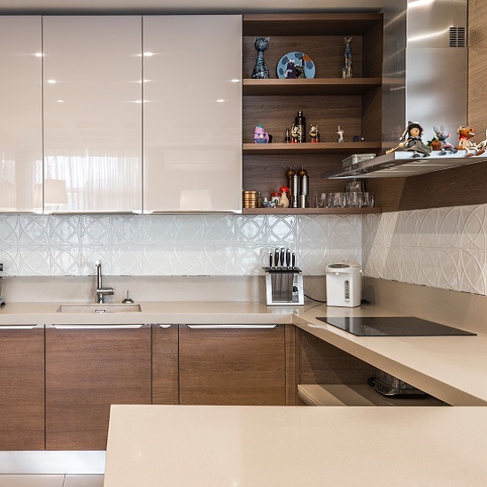 terrazzo Dalmata Beige worktops