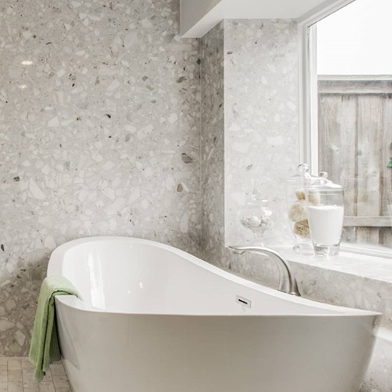 Terrazzo Fior Di Pesco wall cladding