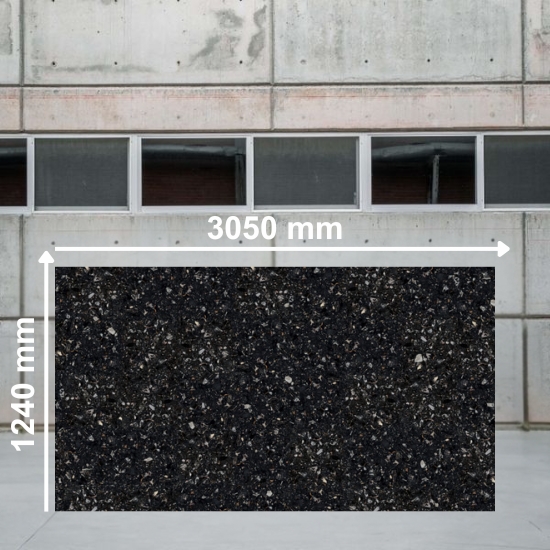 Terrazzo Nero Portoro slab