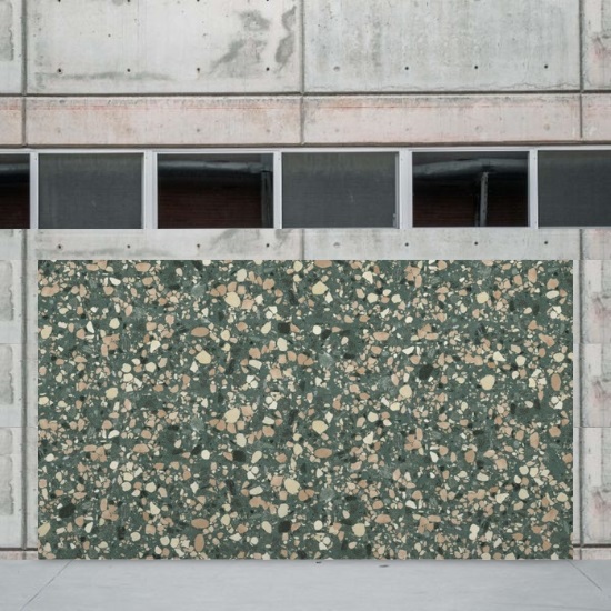 green Terrazzo Palladio Fenice slab