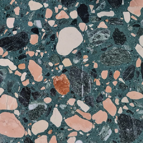 close-up of Terrazzo Palladio Fenice