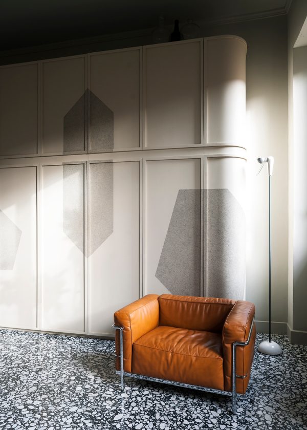 black and white Terrazzo Palladio Moro tiles