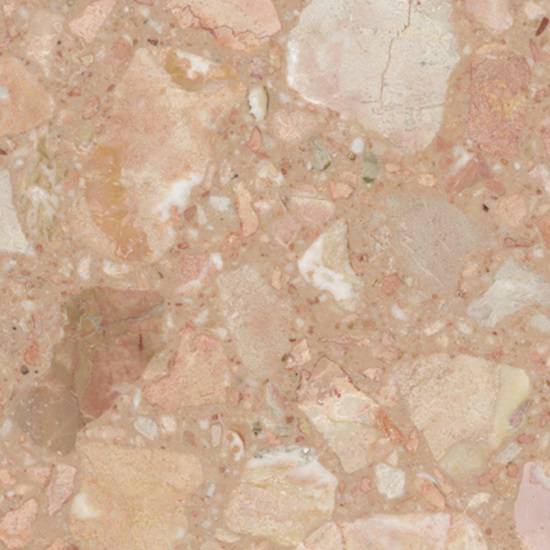 close-up of Terrazzo Rosa Del Garda
