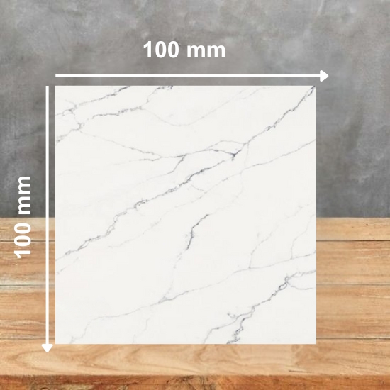 Calacatta White Alaska sample