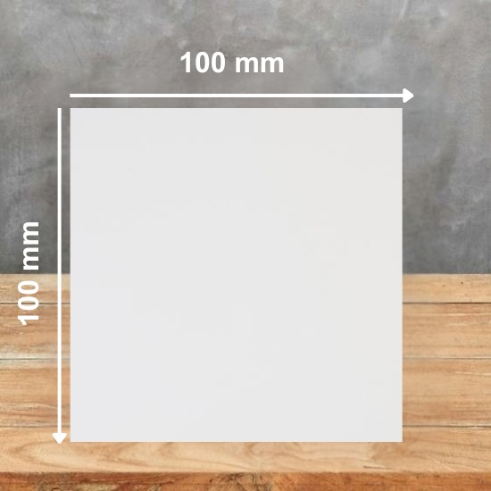Solid White Giant Quartz sample