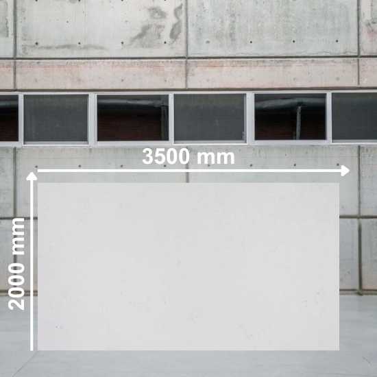 White Carrara Light Quartz Giant slab