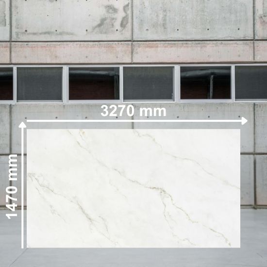 Full slab of Dekton Keena measuring 3270mm x 1470mm