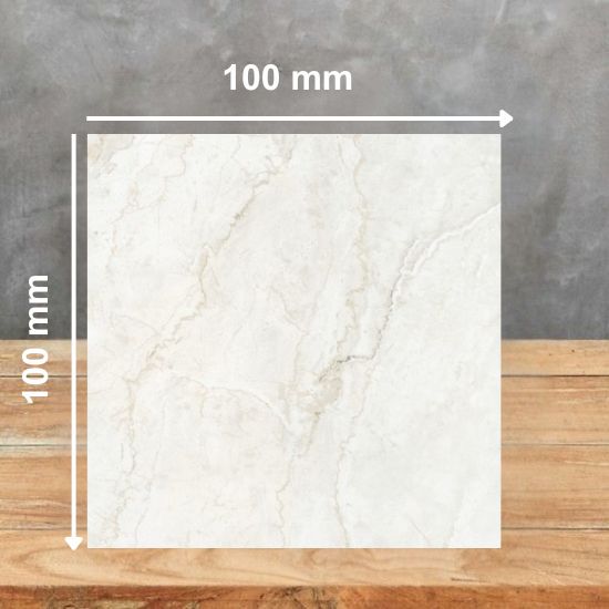 100 mm Dekton Thala sample showing ash grey veining, Cosentino ultra-compact surface for UK grey countertops in Kensington homes.