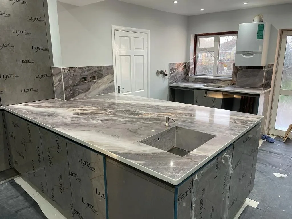 worktop for an outdoor kitchen